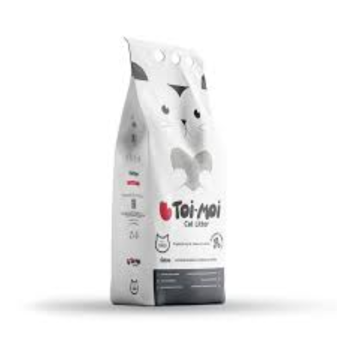 TOI MOI NATURAL ACTIV CARBON CLUMPING C/LITTER 5KG